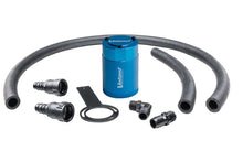 Load image into Gallery viewer, Volant 18-25 Jeep Wrangler/Gladiator JLU/JL/JT 3oz Aluminum Oil Catch Can w/Mounting Bracket - Blue