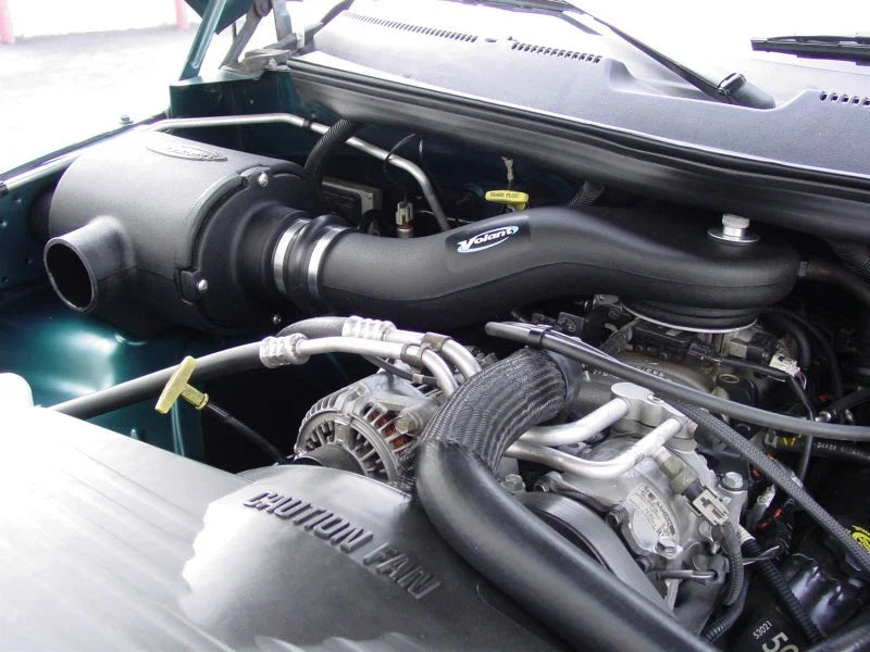 Volant 94-00 Dodge Ram 1500 5.9L V8 | 5.2L V8 | 3.9L V6 Pro5 Closed Box Air Intake System - Side View