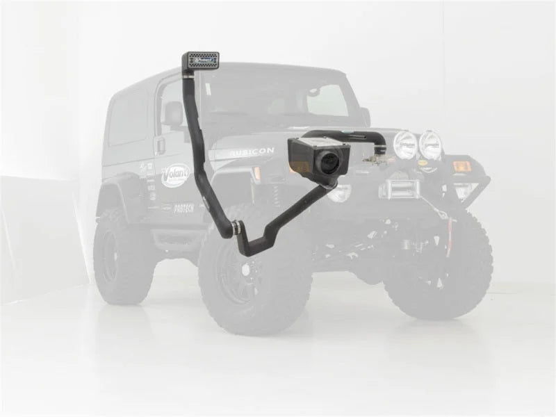 Volant 98-06 Jeep TJ 4.0 L6 Pro5 Closed Box Air Intake System - Side View