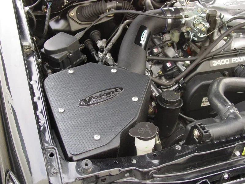Volant 99-02 Toyota 4Runner 3.4 V6 Pro5 Closed Box Air Intake System - Side View