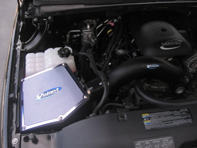 Volant 99-07 Silverado / Sierra | 01-06 Cadillac Escalade 6.0L V8 PowerCore Cold Air Intake - Side View