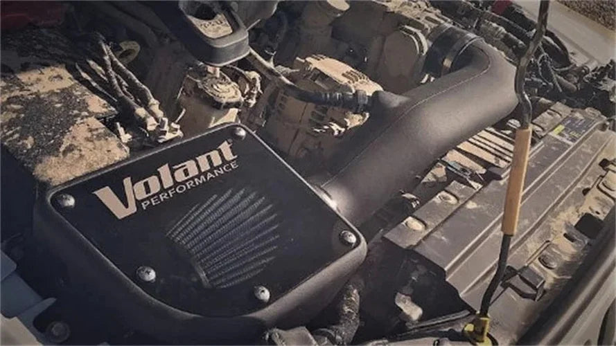 Volant 18-25 Jeep Wrangler JL/20-24 Gladiator JT 3.6L V6 3.6L V6 Pro5 Closed Box Air Intake System - Back View