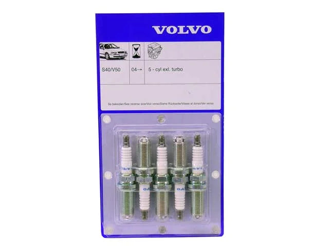 Volvo Spark Plug Kit 30650843 fits 2004-2010 Volvo S40 / 2005-2010 Volvo V50