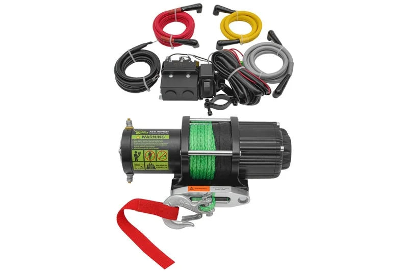Voodoo Offroad Summoner 4500lb UTV Winch w/ 50ft Synthetic Rope - Additional View 7