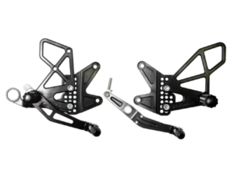 Vortex Racing 06-16 Yamaha YZF-R6 Rear Set- Black