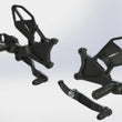 Load image into Gallery viewer, Vortex Racing 06-23 Yamaha YZF-R6 Rear Set- Black