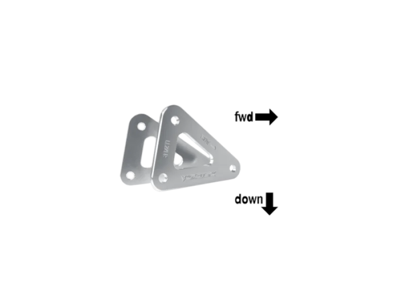 Vortex Racing 07-23 Honda CBR600 RR Lowering Link Kit- Silver - Main Product View