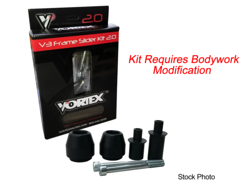 Vortex Racing 08-15 KTM 1190 RC8 V3 2.0 Frame Slider Kit- Modification Required - Main Product View