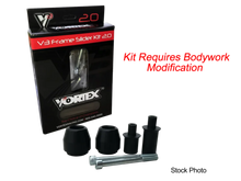 Load image into Gallery viewer, Vortex Racing 08-15 KTM 1190 RC8 V3 2.0 Frame Slider Kit- Modification Required - Main Product View