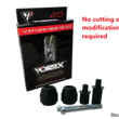 Load image into Gallery viewer, Vortex Racing 13-19 Kawasaki ZX 6 R 636 V3 2.0 Frame Slider Kit- No Cut