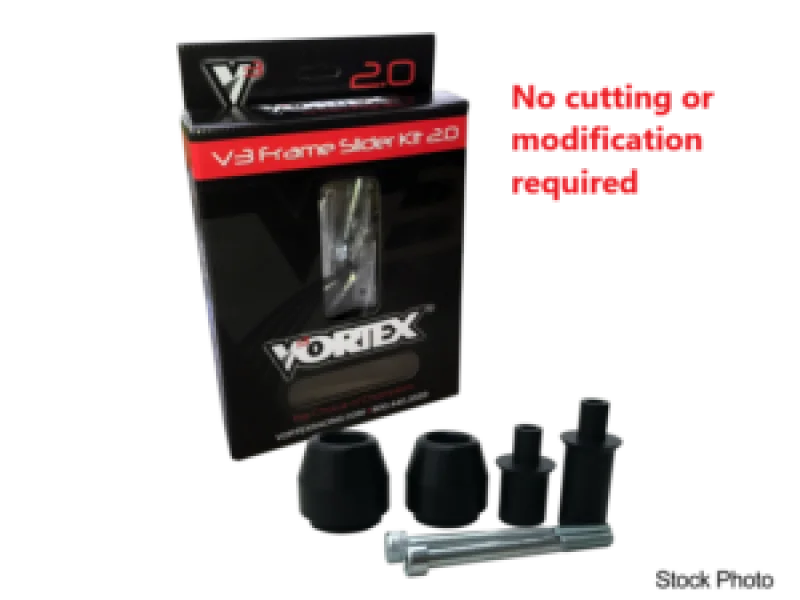 Vortex Racing 14-19 BMW S1000 R V3 2.0 Frame Slider Kit- No Cut