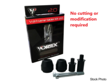 Load image into Gallery viewer, Vortex Racing 14-19 BMW S1000 R V3 2.0 Frame Slider Kit- No Cut