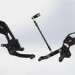 Load image into Gallery viewer, Vortex Racing 15-17 Yamaha FZ-07,18-24 Yamaha MT-07 Rear Set- Black