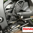 Load image into Gallery viewer, Vortex Racing 16-20 Kawasaki ZX-10R Ninja ZX1000,17-20 ZX-10RR Ninja ZX1000 Rear Set- Black