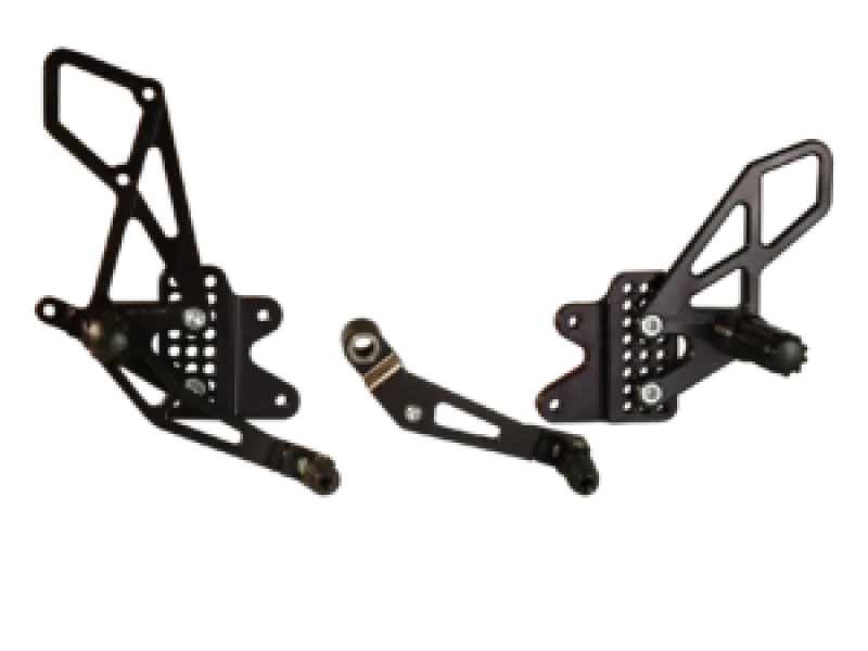 Vortex Racing 6-10 Suzuki GSX-R600, GSX-R750 Rear Set- Black