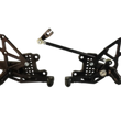 Load image into Gallery viewer, Vortex Racing Adjustable Rearsets- Black fits 2008-2016 Honda CBR1000 RR