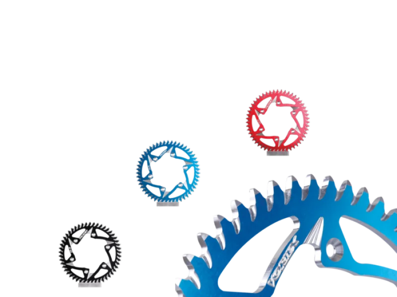 Vortex Racing Aluminum Rear Sprocket 525 45 Tooth- Black