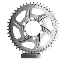 Load image into Gallery viewer, Vortex Racing Aluminum Rear Sprocket 530 44 Tooth- Silver - Side View