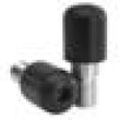 Load image into Gallery viewer, Vortex Racing Bar End Slider- Black - Detail View