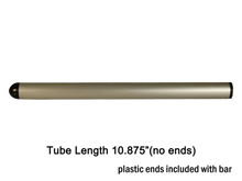 Load image into Gallery viewer, Vortex Racing Clip-On Standard Bar 10.875 Length- Silver