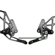 Load image into Gallery viewer, Vortex Racing Rear Set- Black fits 1999-2018 Suzuki GSX1300R Hayabusa - Main Product View