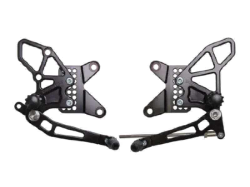 Vortex Racing Rear Set- Black fits 2013-2018 Kawasaki ZX636 NINJA ZX-6R