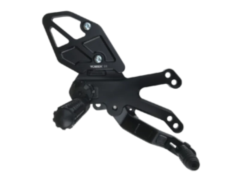 Vortex Racing Rear Set- Black fits 2015-2024 Yamaha YZF-R3