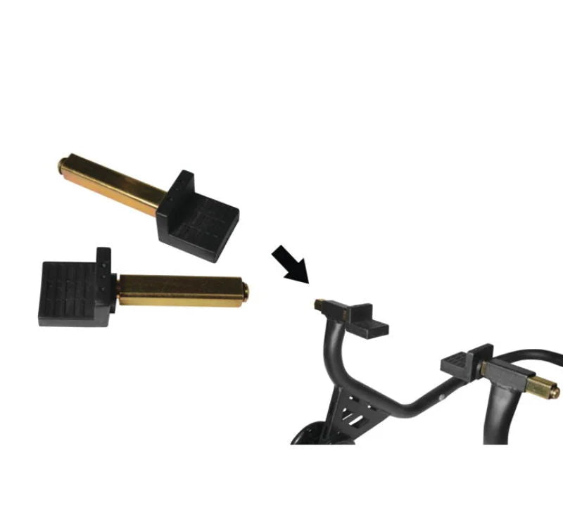 Vortex Racing Rear Stand Conversion for No Spools - Side View