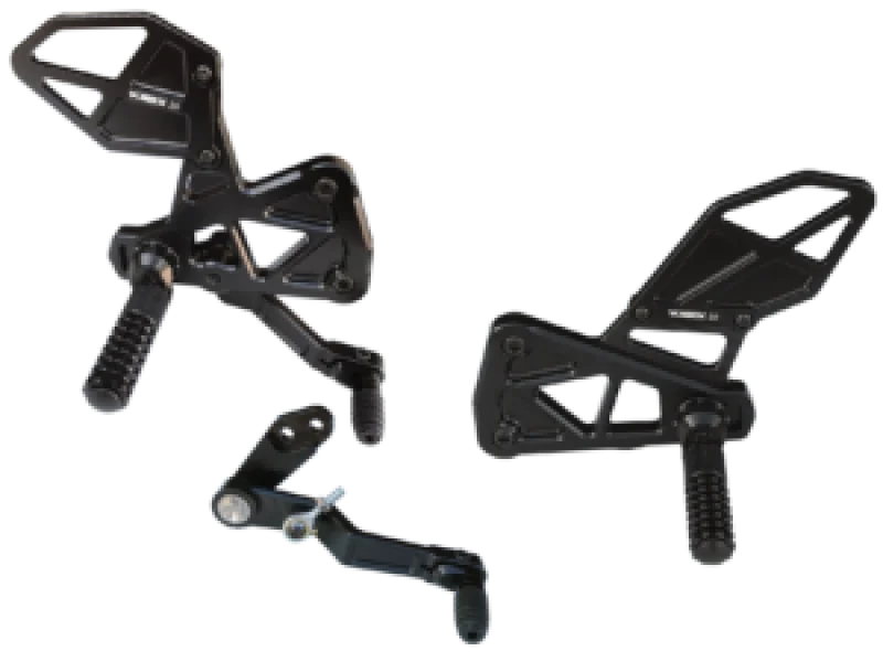 Vortex Racing Rearsets Replacement Rear- Black