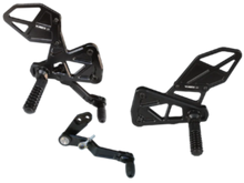 Load image into Gallery viewer, Vortex Racing Rearsets Replacement Rear- Black