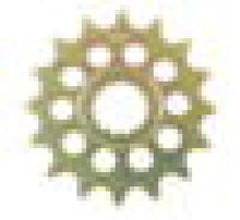 Load image into Gallery viewer, Vortex Racing Steel Front Sprocket 520 16 Tooth- Silver - Side View