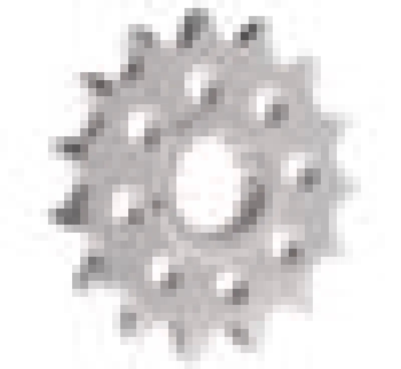 Vortex Racing Steel Front Sprocket 520 16 Tooth- Silver - Side View