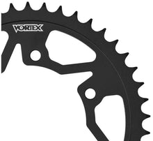 Load image into Gallery viewer, Vortex Racing Steel Front Sprocket 525 17 Tooth- Silver - Side View