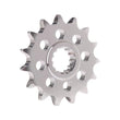 Load image into Gallery viewer, Vortex Racing Steel Front Sprocket 530 16 Tooth- Silver - Side View