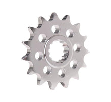 Load image into Gallery viewer, Vortex Racing Steel Front Sprocket 530 16 Tooth- Silver - Side View