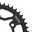 Load image into Gallery viewer, Vortex Racing Steel Rear Sprocket 520 43 Tooth- Black - Main Product View