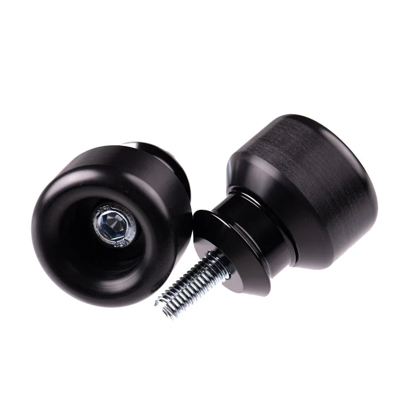 Vortex Racing Swingarm Slider Spools 6mm- Black - Side View