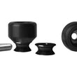 Load image into Gallery viewer, Vortex Racing Swingarm Slider Spools 6mm- Black - Detail View