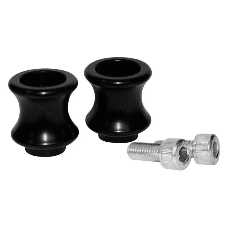 Vortex Racing Swingarm Slider Spools 8mm- Black - Side View