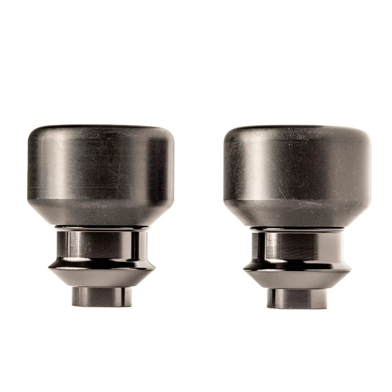 Vortex Racing Swingarm Slider Spools with Spacer 8mm- Black - Side View
