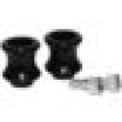 Load image into Gallery viewer, Vortex Racing Swingarm Spools 8mm- Black - Detail View
