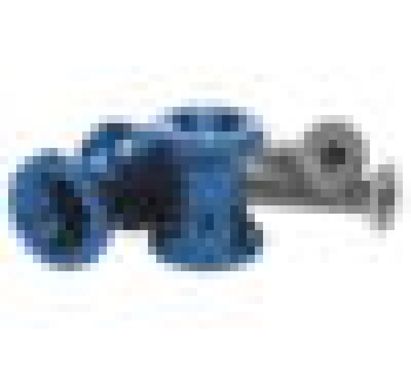 Vortex Racing Swingarm Spools 8mm- Blue - Side View