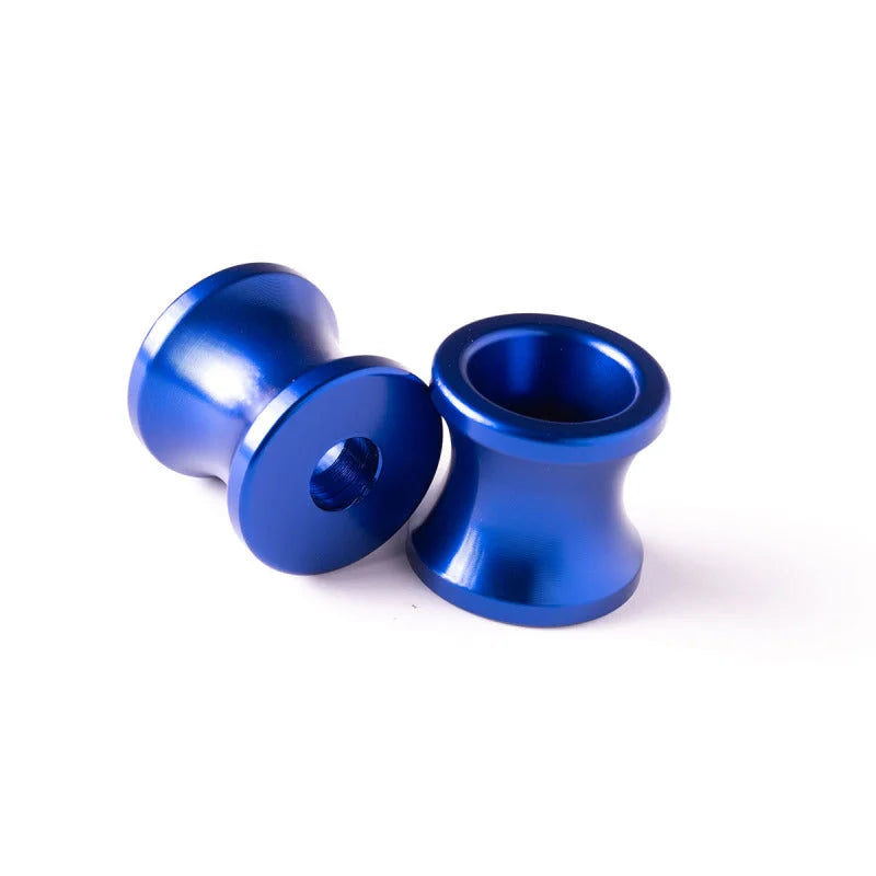 Vortex Racing Swingarm Spools 8mm- Blue - Detail View