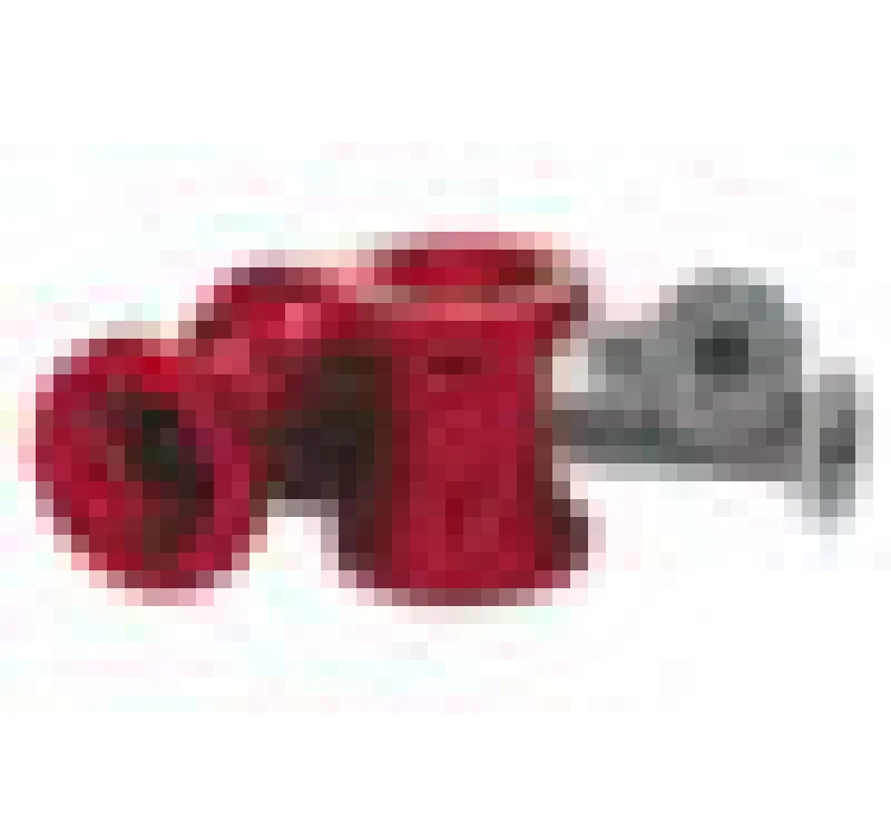 Vortex Racing Swingarm Spools 8mm- Red - Detail View
