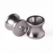 Load image into Gallery viewer, Vortex Racing Swingarm Spools 8mm- Silver - Detail View