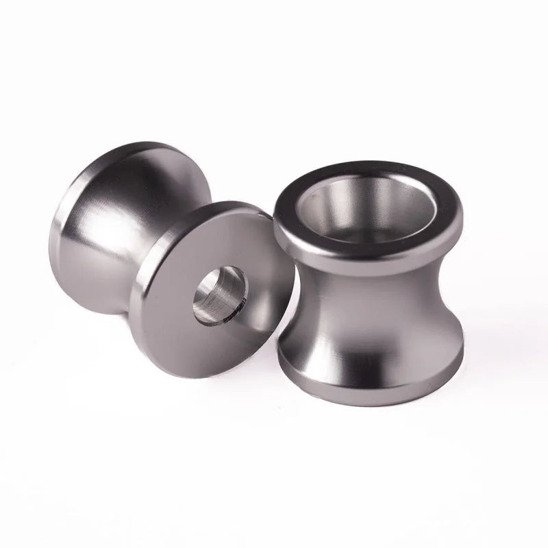 Vortex Racing Swingarm Spools 8mm- Silver - Detail View