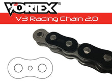 Load image into Gallery viewer, Vortex Racing V3 2.0 Chain 520SX3-170- Black