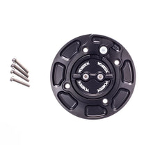 Load image into Gallery viewer, Vortex Racing V3 Fuel Cap Kawasaki- Black - Side View