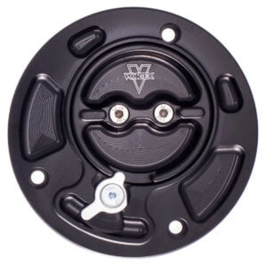 Vortex Racing V3 Fuel Cap Suzuki- Black - Main Product View