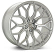 Load image into Gallery viewer, Vossen HF-2 22x10.5 / 5x120 / ET38 / Deep / 72.56 - Silver Polished Wheel